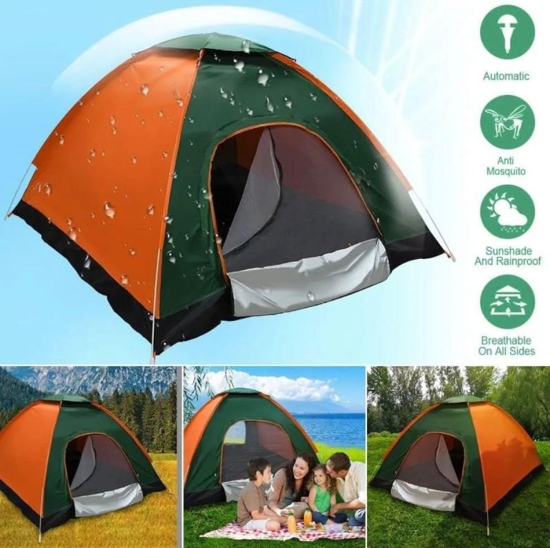 Carpa Tienda Automática Plegable Para Acampar Al Aire Libre