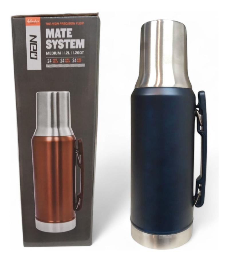 TERMO 1200ML MATE SYSTEM CON MANIJA 1200ML