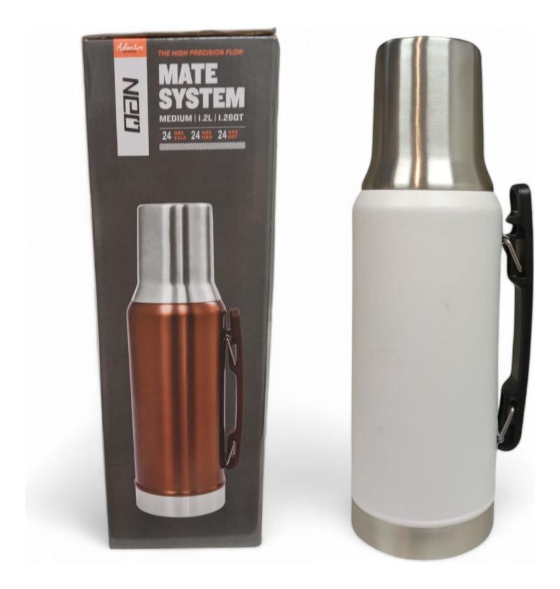 TERMO 1200ML MATE SYSTEM CON MANIJA 1200ML