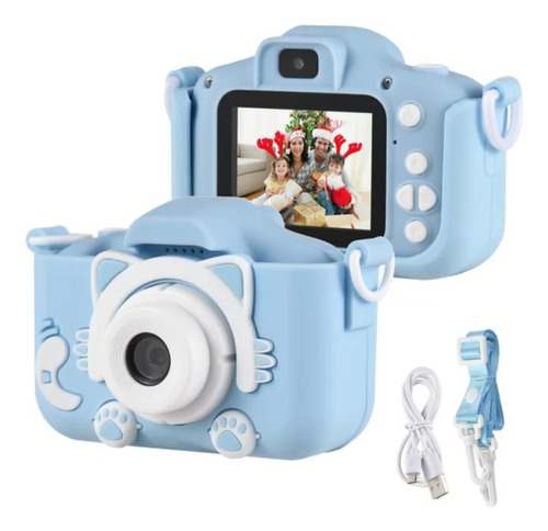 Cámara De Fotos Digital Compacta Para Niños