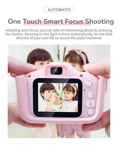 Cámara De Fotos Digital Compacta Para Niños