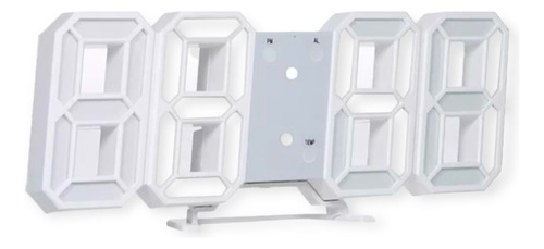 Reloj Digital 3d Led Aesthetic Con Alarma
