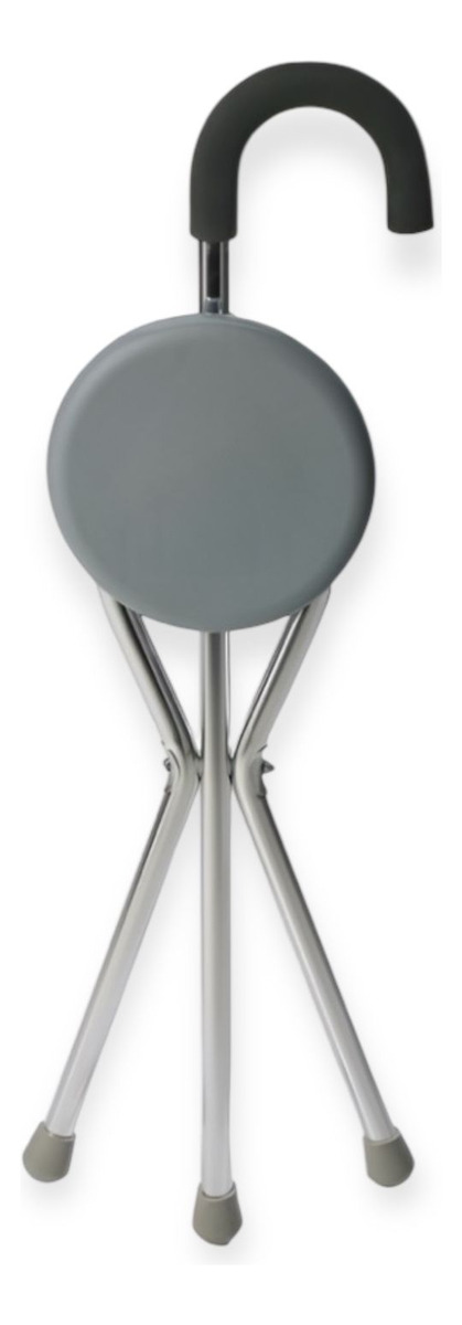 Baston Silla Plegable Multifuncion Portatil Silla Ajustable