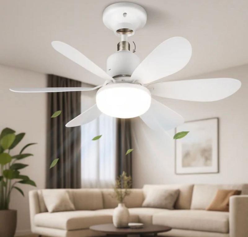 Ventilador De Techo Led Lampara Con Control Remoto