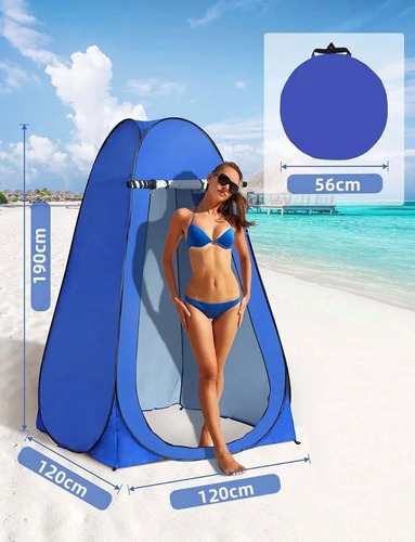 Tienda Campaña Ducha Carpa Portátil Vestidor Autoarmable