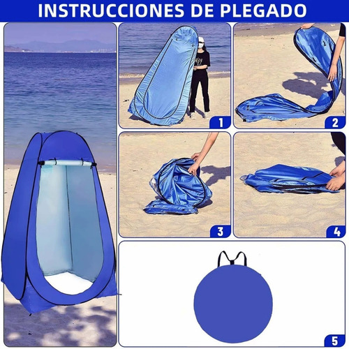 Tienda Campaña Ducha Carpa Portátil Vestidor Autoarmable