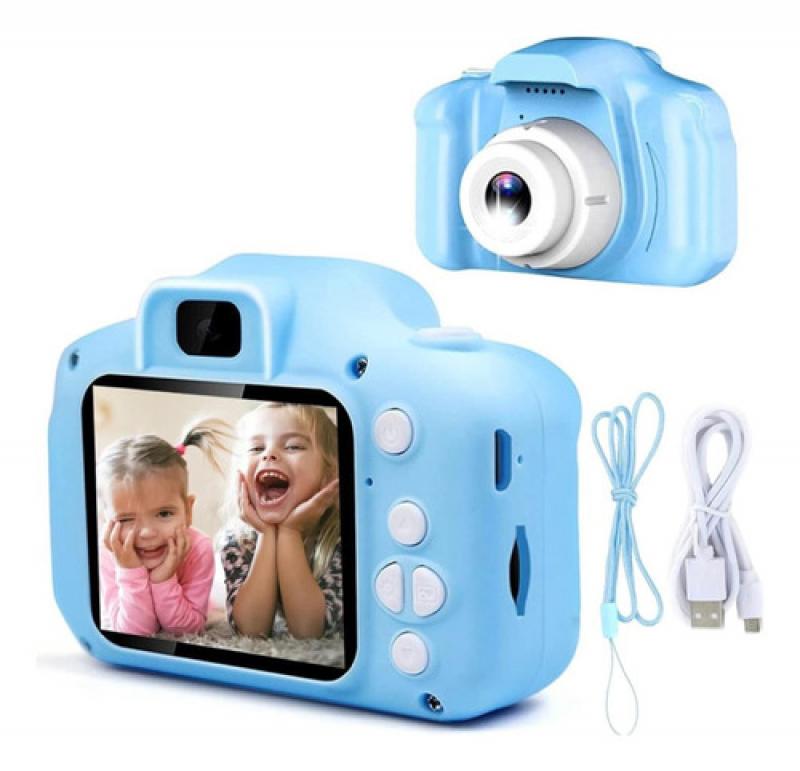 Mini Camara Digital De Fotos Recargable Con Juegos P/niños