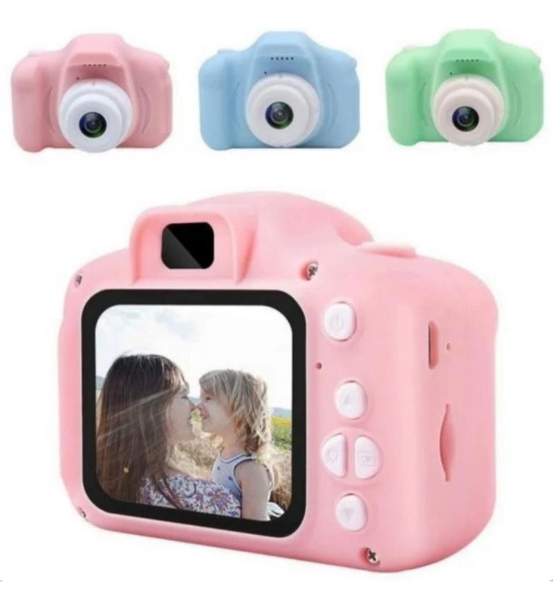 Mini Camara Digital De Fotos Recargable Con Juegos P/niños
