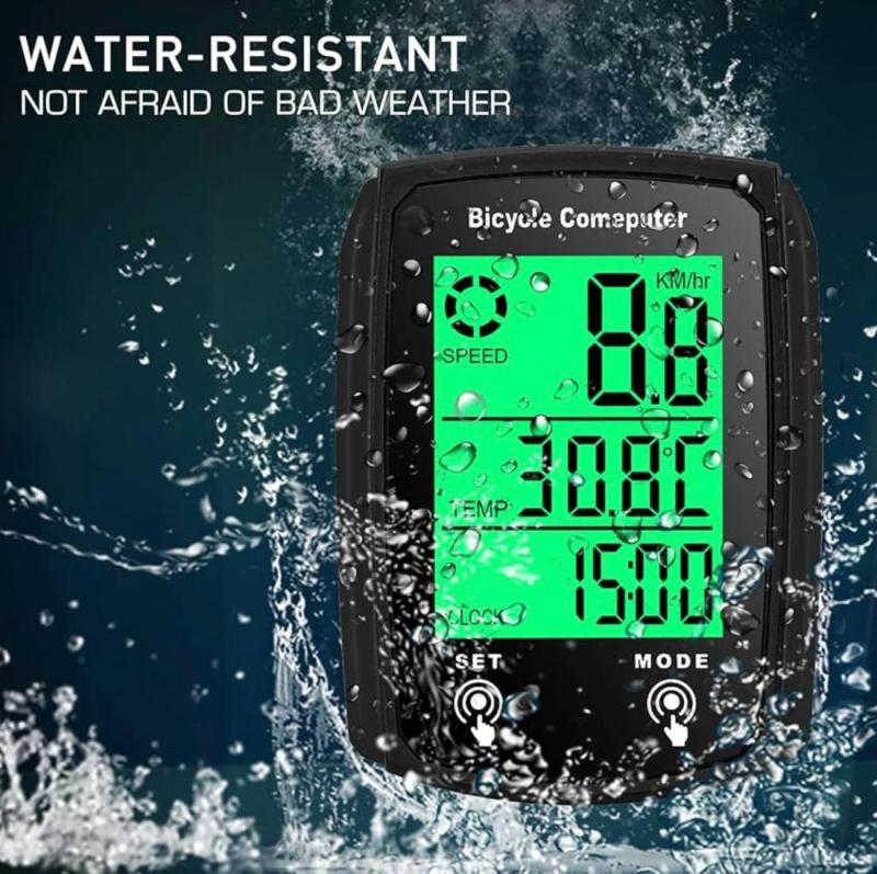 Velocimetro Bicicleta Ciclocomputadora Luz Led