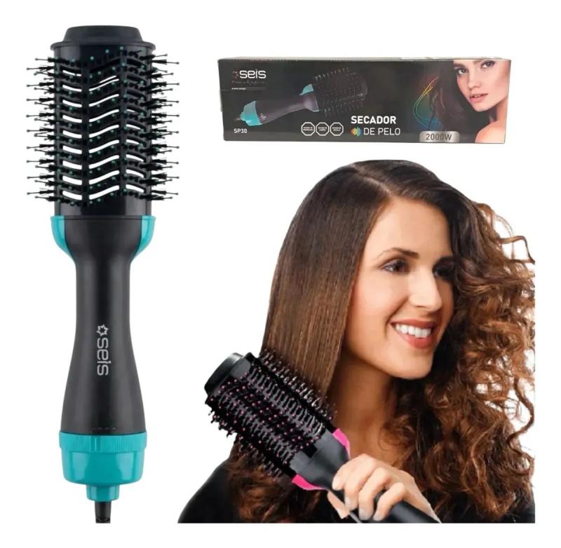 Cepillo Secador Y Voluminizador De Pelo