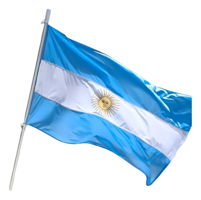 Bandera Argentina 90 X 150cm Con Sol