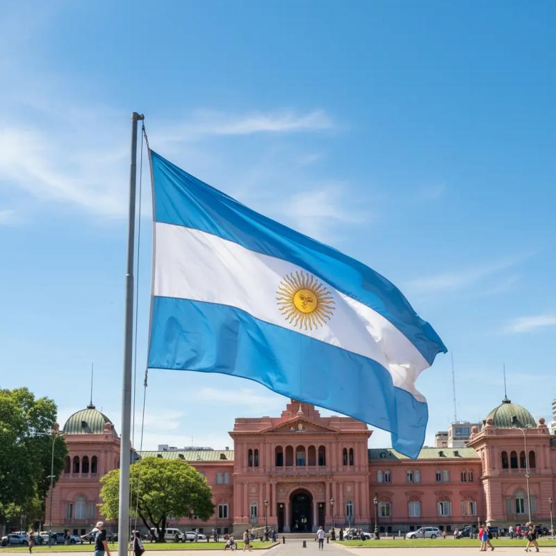 Bandera Argentina 90 X 150cm Con Sol