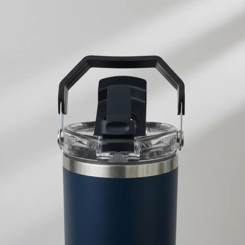 Vaso Térmico De Acero Inoxidable Frío Calor Con Manija