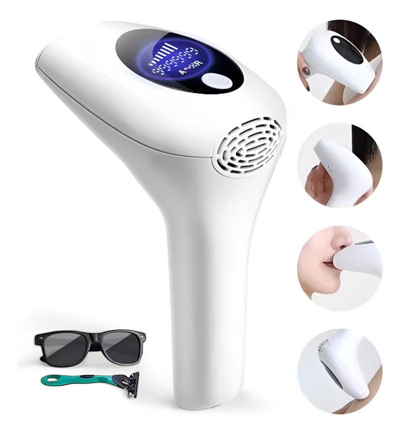 Depiladora De Luz Pilsada Láser De 900 Mil Disparos