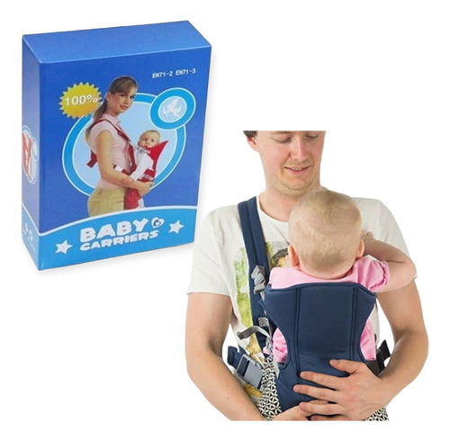 Mochila Porta Bebé Canguro Multifuncional Hasta 12kg