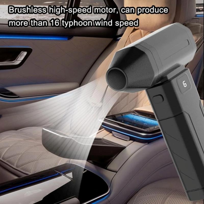 Soplador De Aire Alta Potencia Pistola Mini Portatil