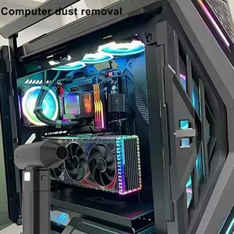 Soplador De Aire Alta Potencia Pistola Mini Portatil