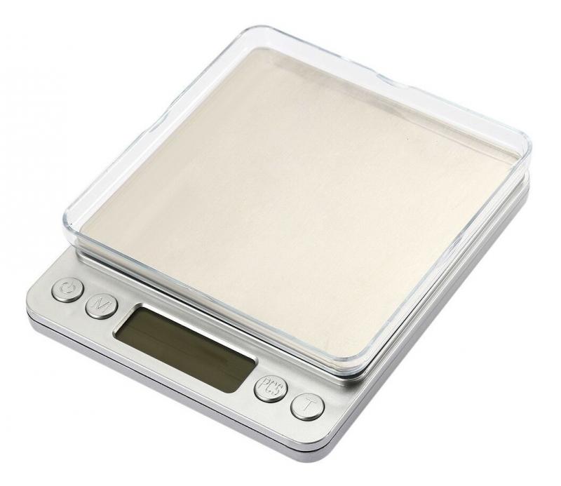 Balanza Precision Digital Pesa 0.1g Lcd Luz Comida Alimento