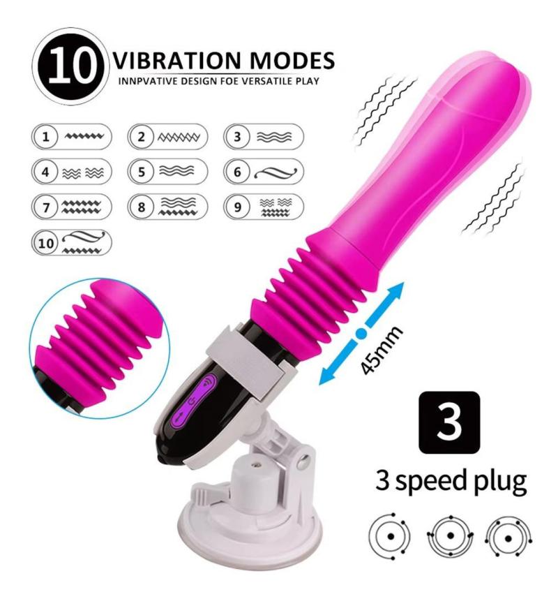 Vibrador De Empuje Automático Retráctil Para Punto G