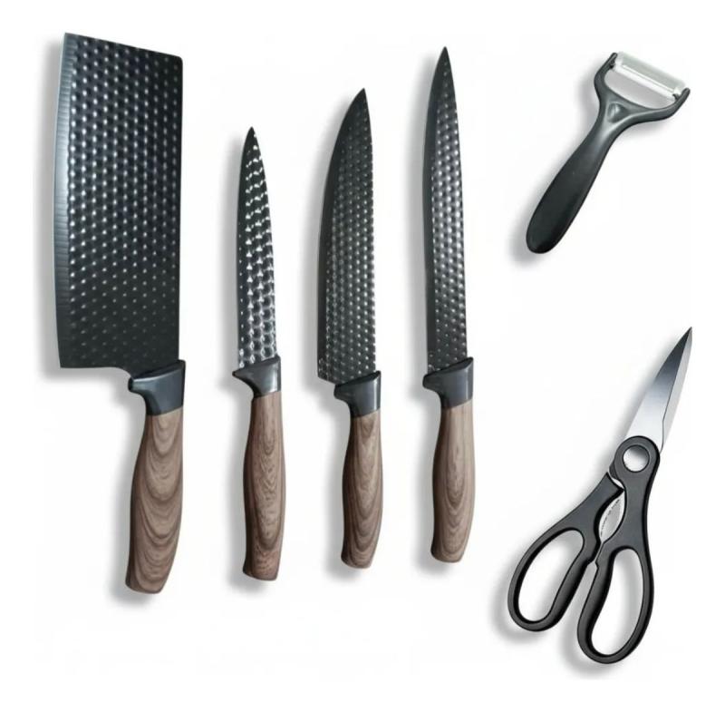 Set De Cuchillos Profesionales Para Cocina De Acero Inoxidables