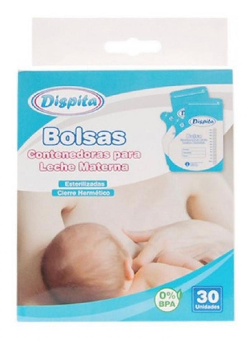 Bolsas Contenedoras De Leche Materna 30unid Dispita 10837