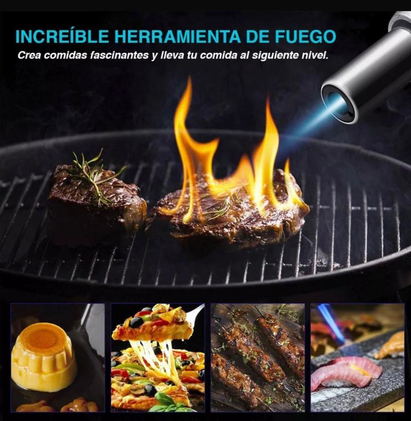 Soplete Encendedor Antorcha Reposteria Cocina