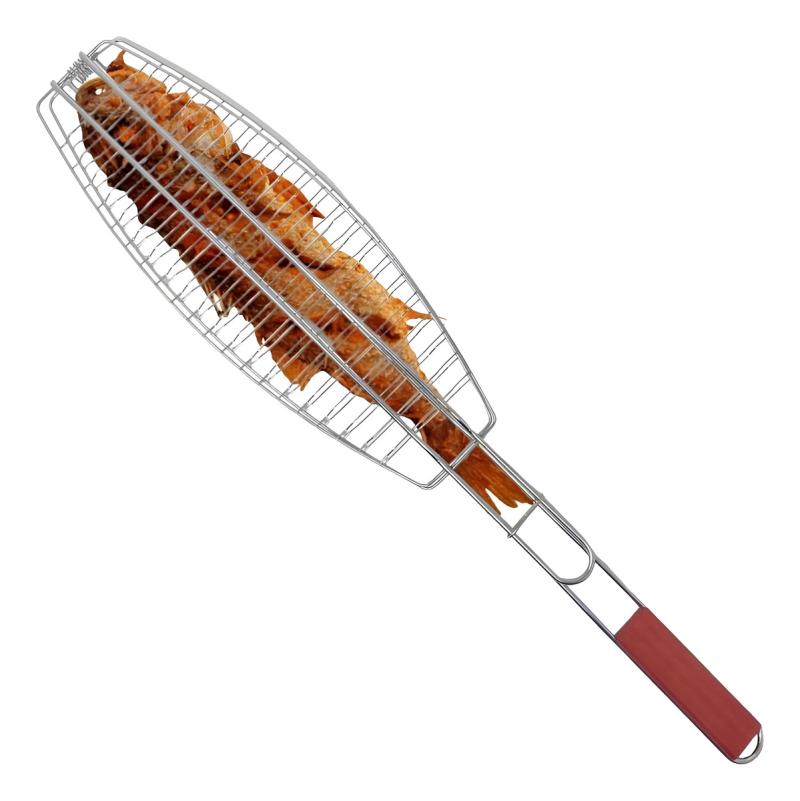 Parrilla Plegable Para Asar Pescados Verduras Carnes