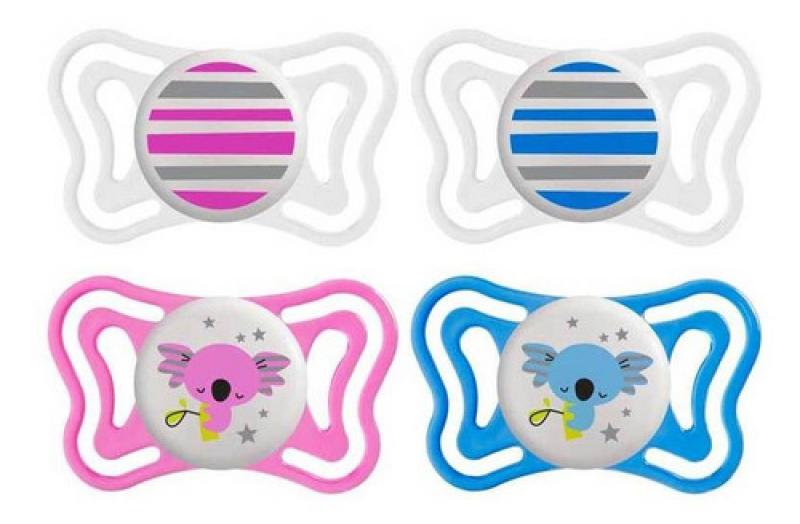 Chupete Ultra Liviano Physio Light De 6 A 16 Meses Pack X 2
