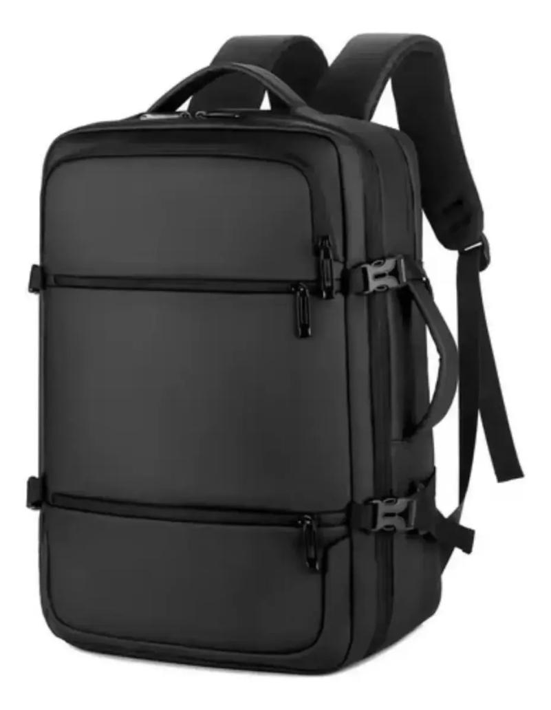Mochila Con Bomba De Vacío Expandible Con Diseño Antirrobo
