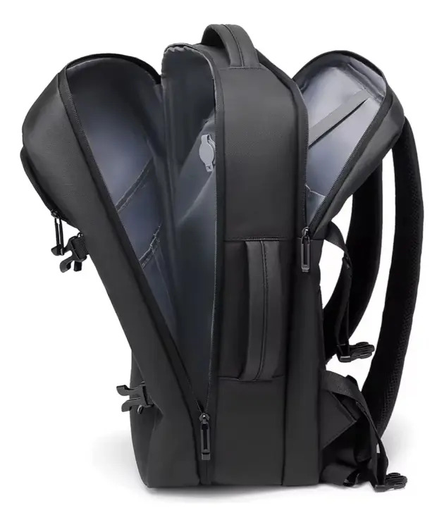 Mochila Con Bomba De Vacío Expandible Con Diseño Antirrobo