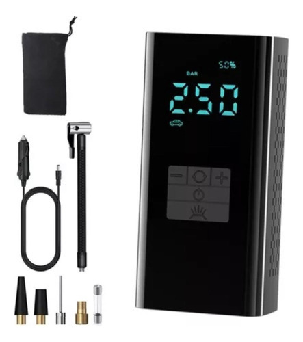 Compresor De Aire Mini A Batería Portátil Inflador Electrico
