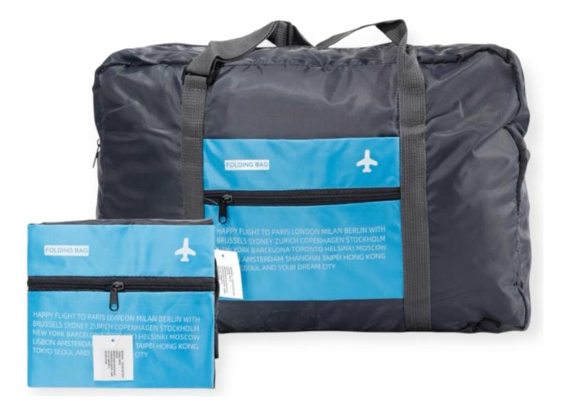 Bolso Portátil Impermeable Bolsa Lona Nylon Ideal Para Viaje