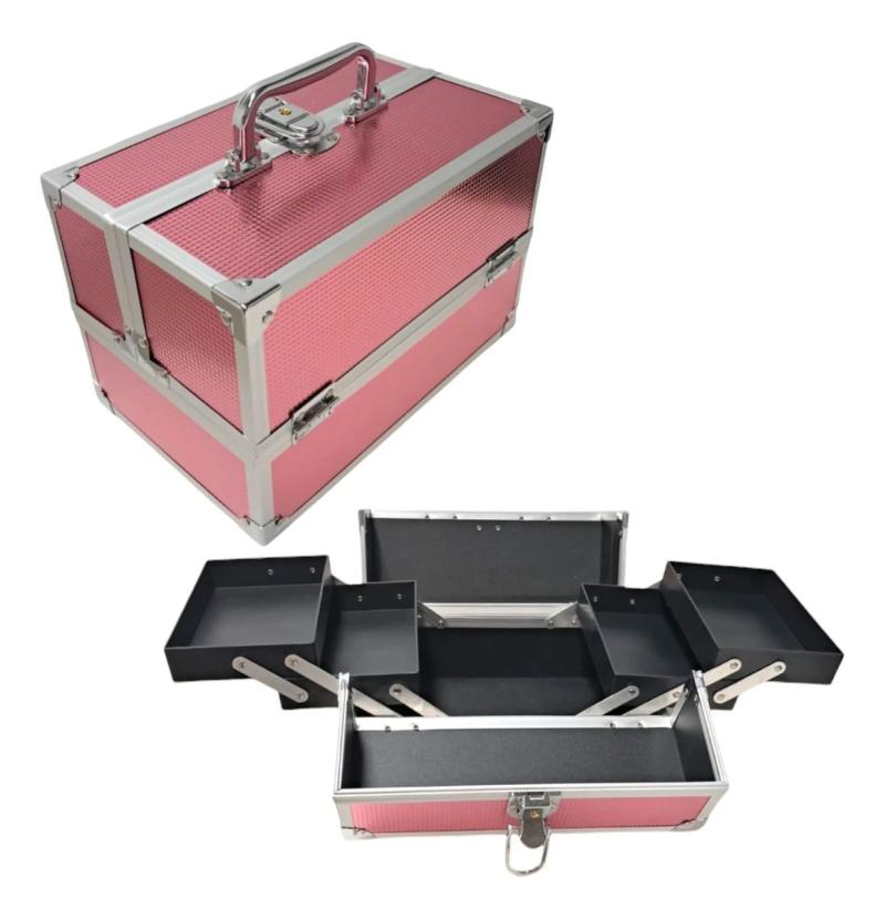 Maletin Organizador Valija Portacosmeticos Con Llave