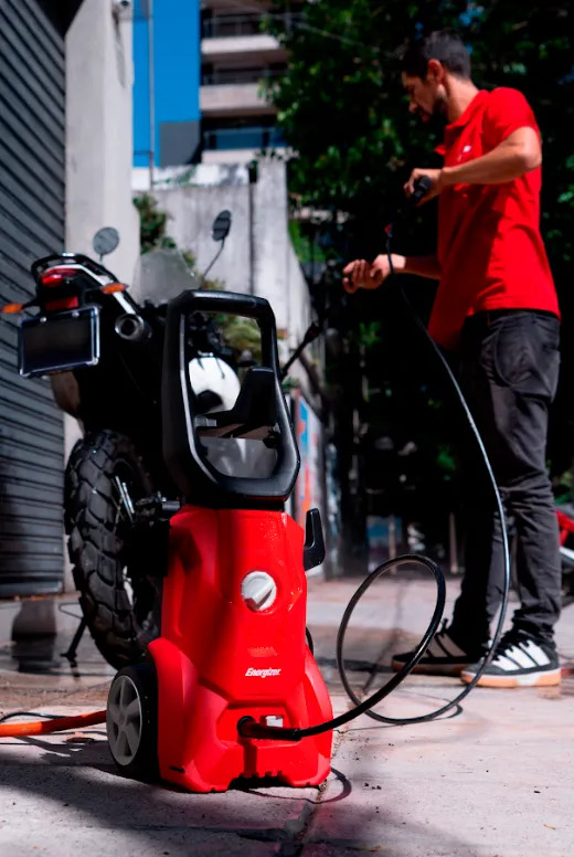 Hidrolavadora Alta Presion Eléctrica 1400w Energizer