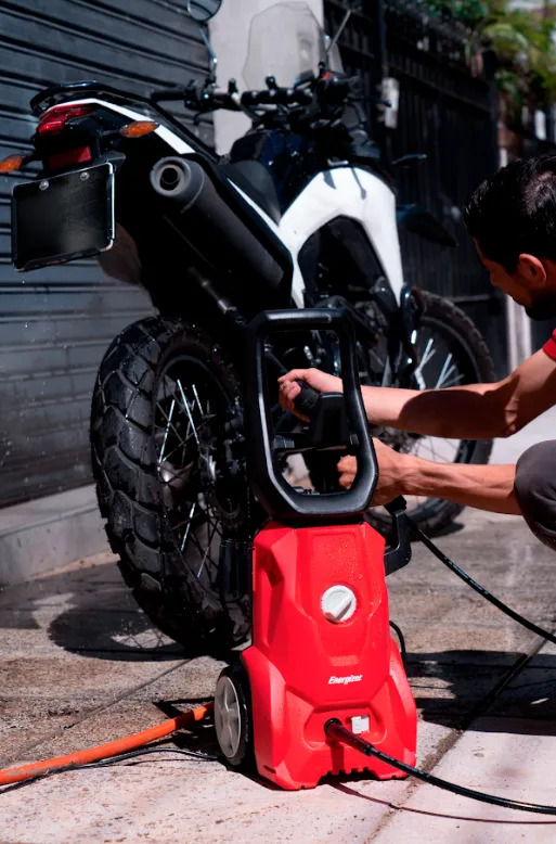 Hidrolavadora Alta Presion Eléctrica 1400w Energizer