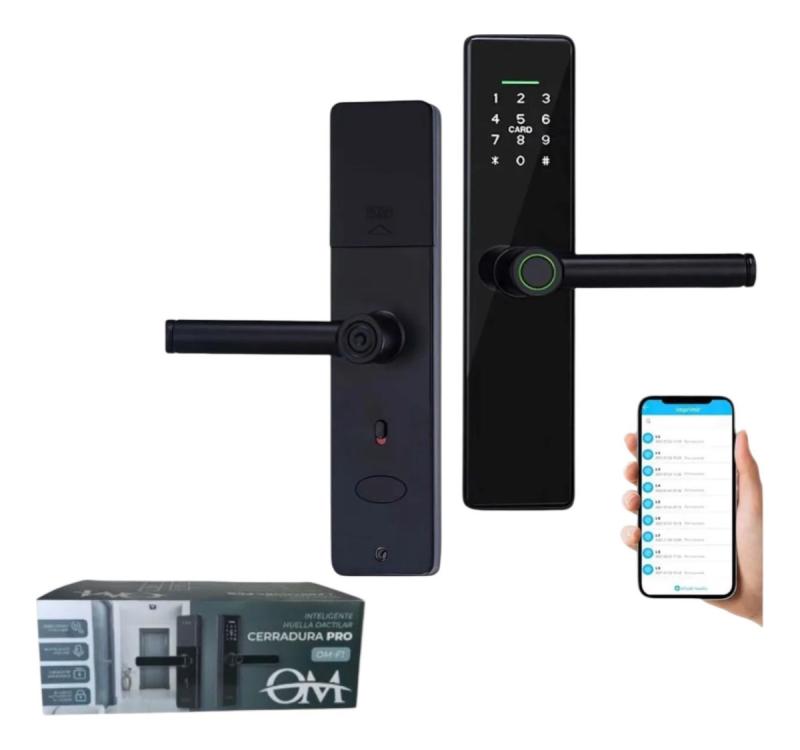 Cerradura Inteligente Biometrica Con Huella Dactilar Tarjeta