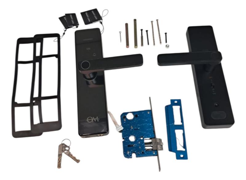 Cerradura Inteligente Biometrica Con Huella Dactilar Tarjeta