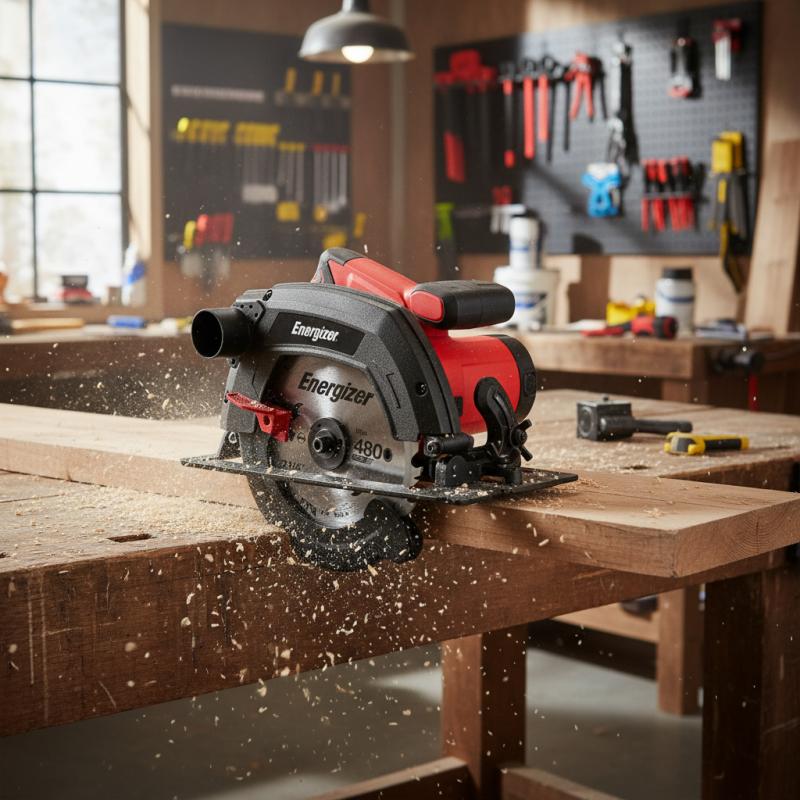 Cierra Circular Energizer Inalámbrica Con Batería 4ah