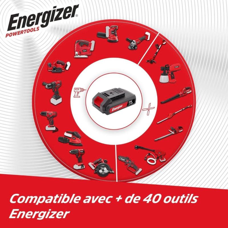 Batería De Iones De Litio Energizer De 20 V