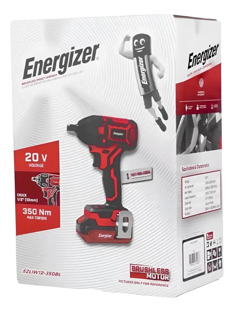 Llave de Impacto Inalámbrica 20v Energizer