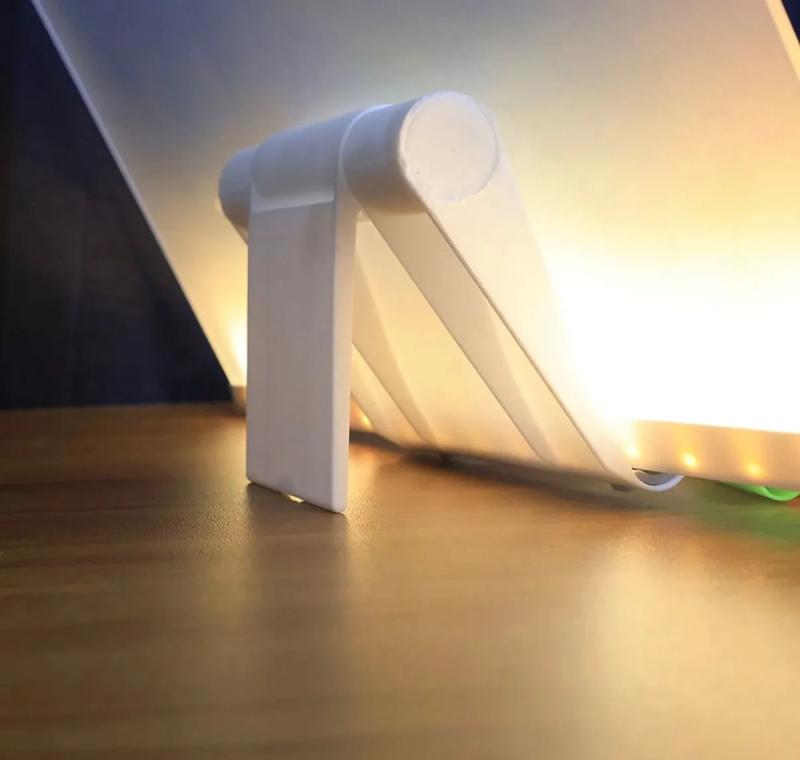 Pizarra Mágica Acrílica Led Usb Luminosa 30x20 Cm Blanco