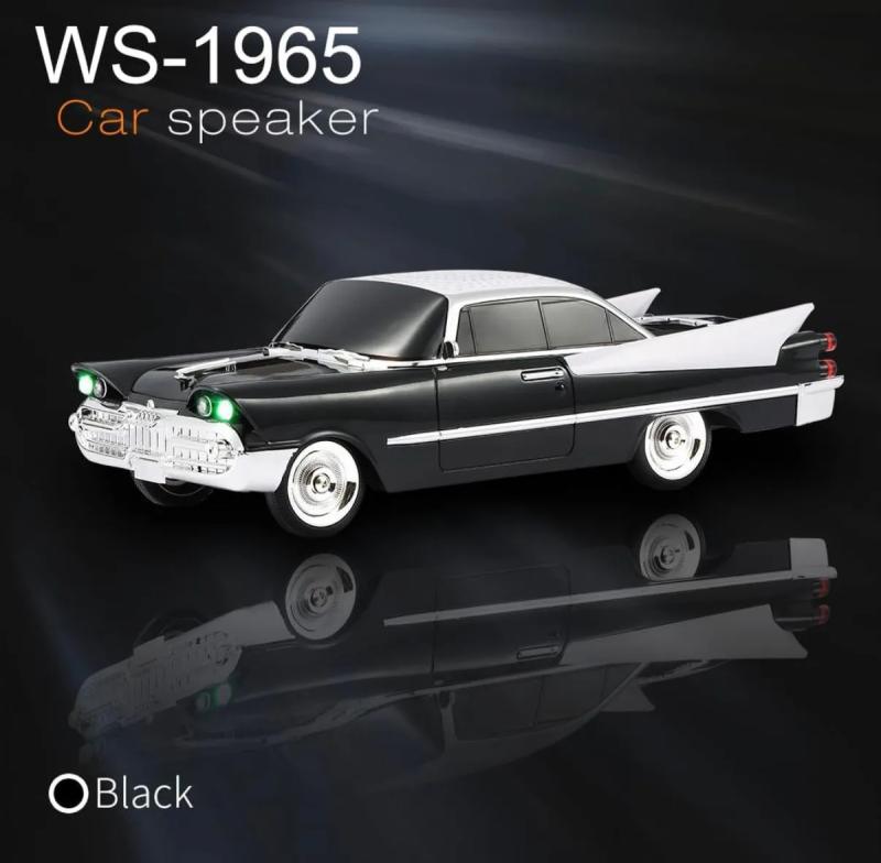 Parlante Bluetooth Auto Clasico Retro Recargable Usb