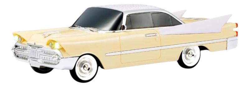 Parlante Bluetooth Auto Clasico Retro Recargable Usb