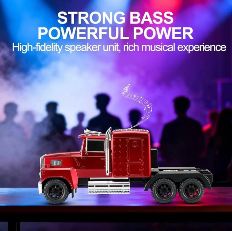 Parlante Bluetooth Retro Recargable Usb Camion