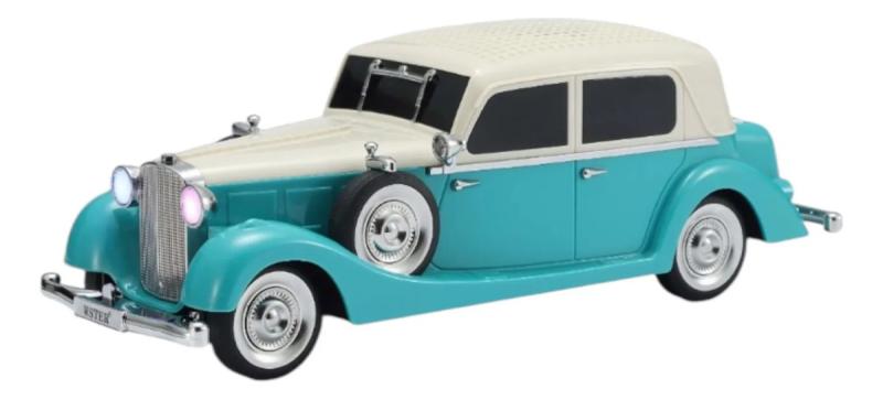 Parlante Bluetooth Sedan Retro Recargable Usb Auto