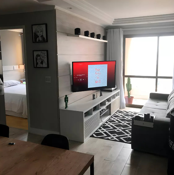 Soporte Movil Om Para 80 Modelo P6 Negro