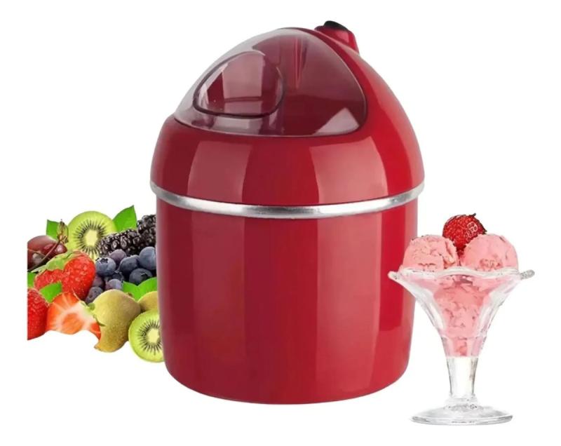 Fabrica De Helados Om Para Postres Frios Rojo 50hz