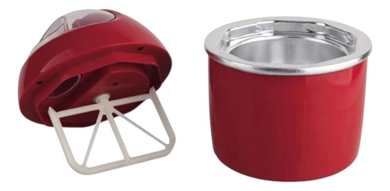 Fabrica De Helados Om Para Postres Frios Rojo 50hz