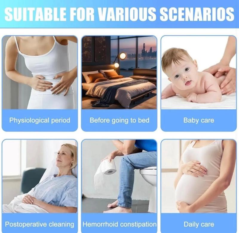 Bidet Portatil De Viaje Con 2 Boquillas 500ml Verde