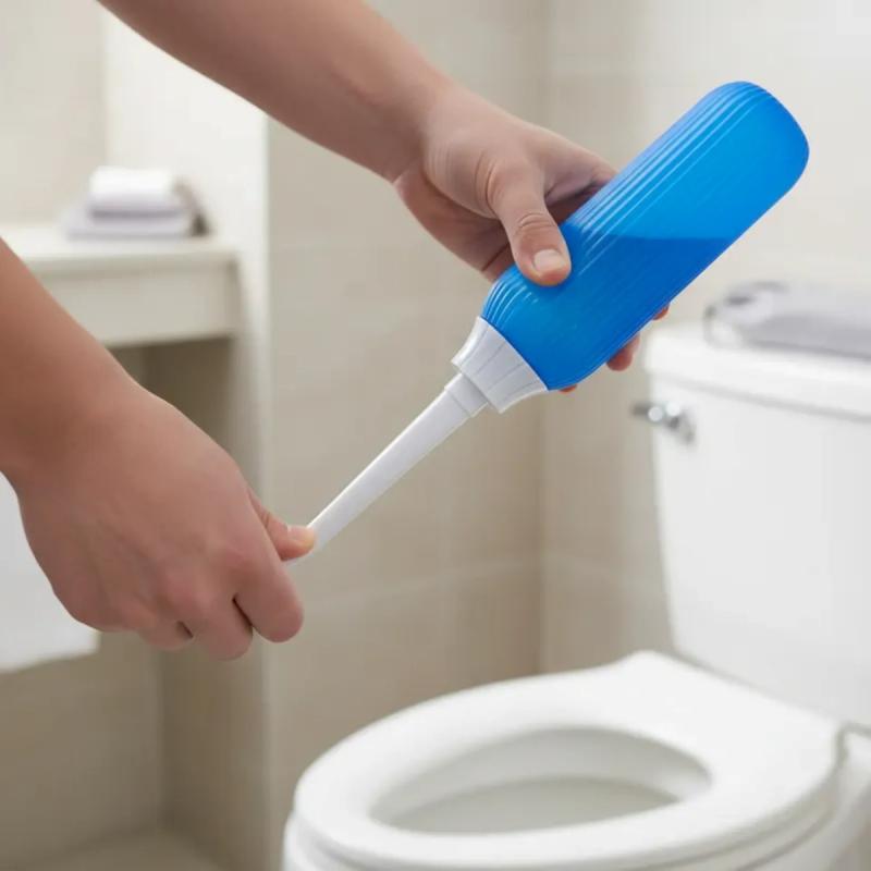 Bidet Portatil De Viaje Con 2 Boquillas 500ml Verde